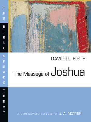 cover image of The Message of Joshua
